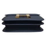 エルメス HERMES コンスタンス3ミニ B刻印 ブラック エプソン　GD金具 レディース ショルダーバッグ