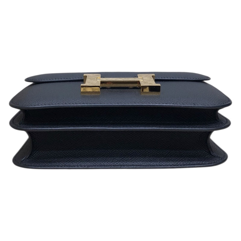 エルメス HERMES コンスタンス3ミニ B刻印 ブラック エプソン　GD金具 レディース ショルダーバッグ