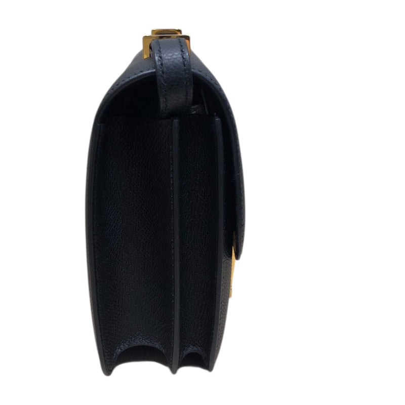 エルメス HERMES コンスタンス3ミニ B刻印 ブラック エプソン　GD金具 レディース ショルダーバッグ