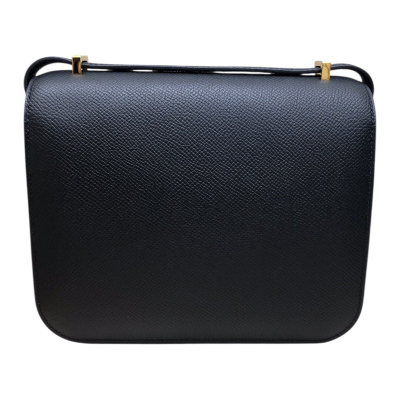 エルメス HERMES コンスタンス3ミニ B刻印 ブラック エプソン　GD金具 レディース ショルダーバッグ