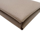 エルメス HERMES カルヴィ W刻印　(2024年製) グレー　 ヴォーエプソン ユニセックス カードケース