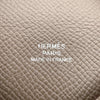 エルメス HERMES カルヴィ W刻印　(2024年製) グレー　 ヴォーエプソン ユニセックス カードケース