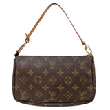 ルイ・ヴィトン LOUIS VUITTON ポシェット・アクセソワール M51980 ブラウン モノグラム ユニセックス ポーチ