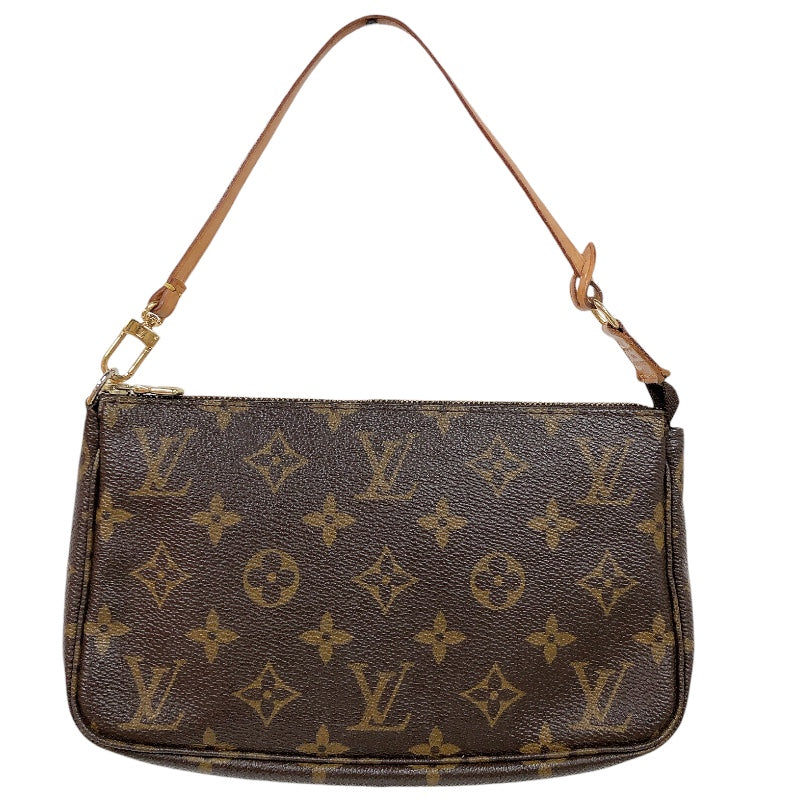 ルイ・ヴィトン LOUIS VUITTON ポシェット・アクセソワール M51980 ブラウン モノグラム ユニセックス ポーチ