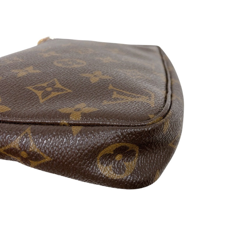 ルイ・ヴィトン LOUIS VUITTON ポシェット・アクセソワール M51980 ブラウン モノグラム ユニセックス ポーチ