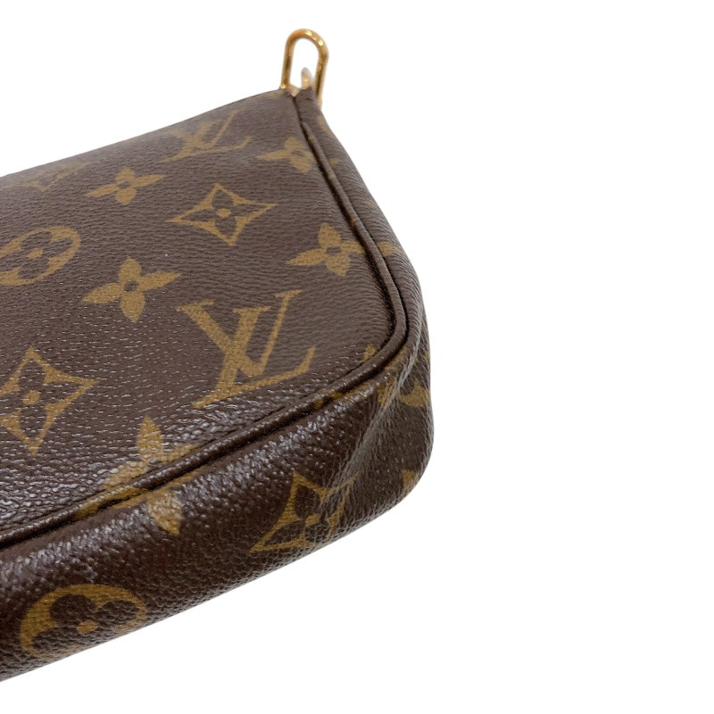 ルイ・ヴィトン LOUIS VUITTON ポシェット・アクセソワール M51980 ブラウン モノグラム ユニセックス ポーチ