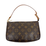 ルイ・ヴィトン LOUIS VUITTON ポシェット・アクセソワール M51980 ブラウン モノグラム ユニセックス ポーチ