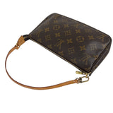 ルイ・ヴィトン LOUIS VUITTON ポシェット・アクセソワール M51980 ブラウン モノグラム ユニセックス ポーチ