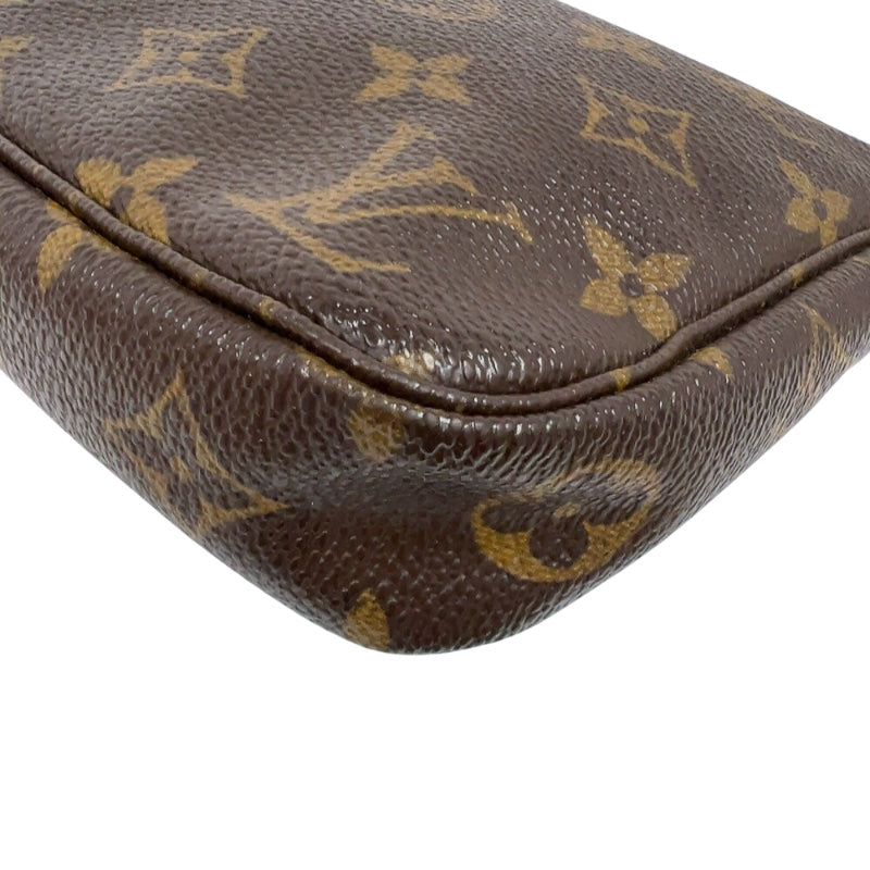 ルイ・ヴィトン LOUIS VUITTON ポシェット・アクセソワール M51980 ブラウン モノグラム ユニセックス ポーチ