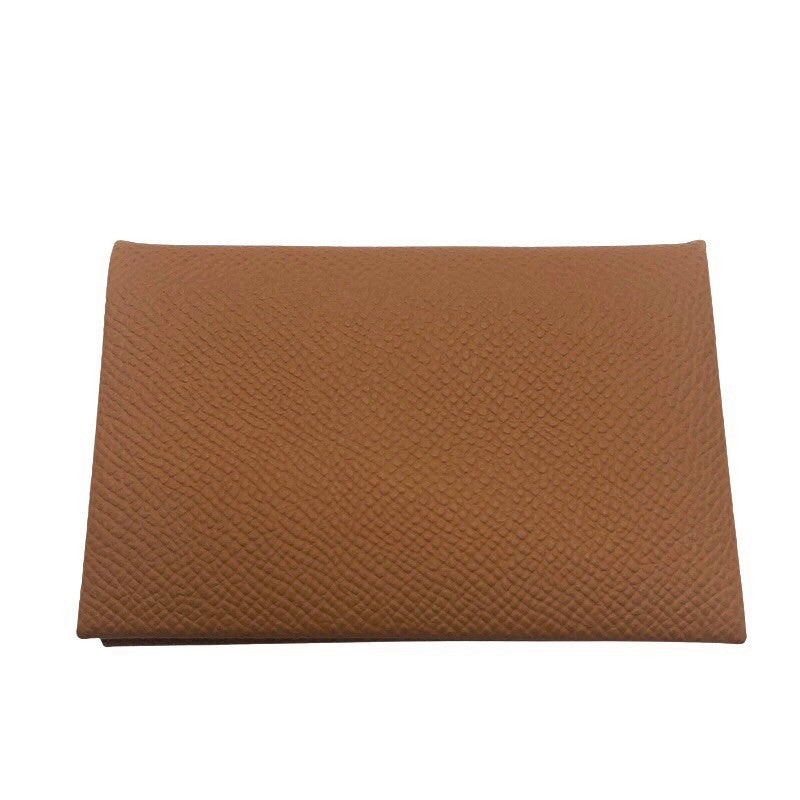 エルメス HERMES カルヴィ W刻 エプソン ユニセックス カードケース