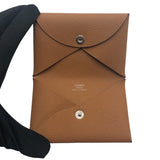 エルメス HERMES カルヴィ W刻 エプソン ユニセックス カードケース