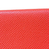 エルメス HERMES リミックスID A刻印 (2017年製) ルージュジャイプール/SV金具 エプソン レディース 長財布
