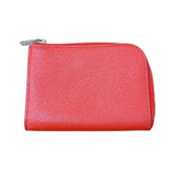 エルメス HERMES リミックスID A刻印 (2017年製) ルージュジャイプール/SV金具 エプソン レディース 長財布