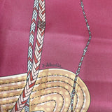 エルメス HERMES カレ90　Clic Clac シルク ユニセックス スカーフ