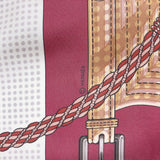 エルメス HERMES カレ90　Clic Clac シルク ユニセックス スカーフ