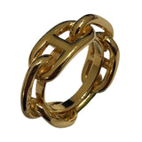 エルメス HERMES ルガデ　スカーフリング ゴールド メタル アクセサリー