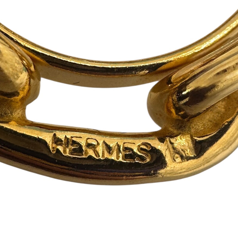 エルメス HERMES ルガデ　スカーフリング ゴールド メタル アクセサリー