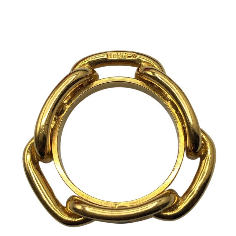 エルメス HERMES ルガデスカーフリング ゴールド メタル レディース スカーフリング