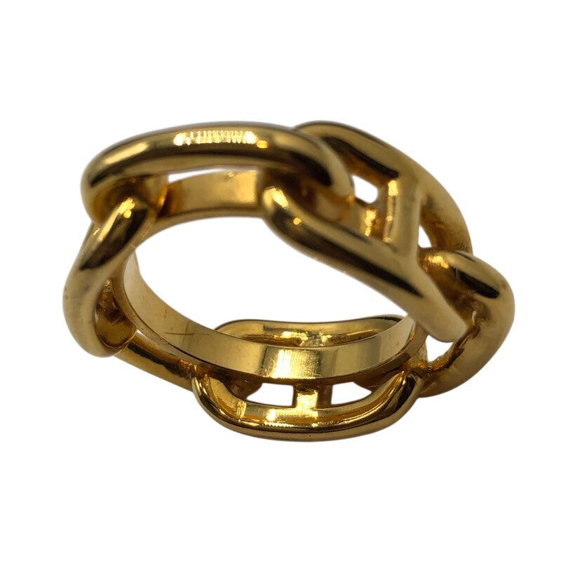 エルメス HERMES ルガデスカーフリング ゴールド メタル レディース スカーフリング