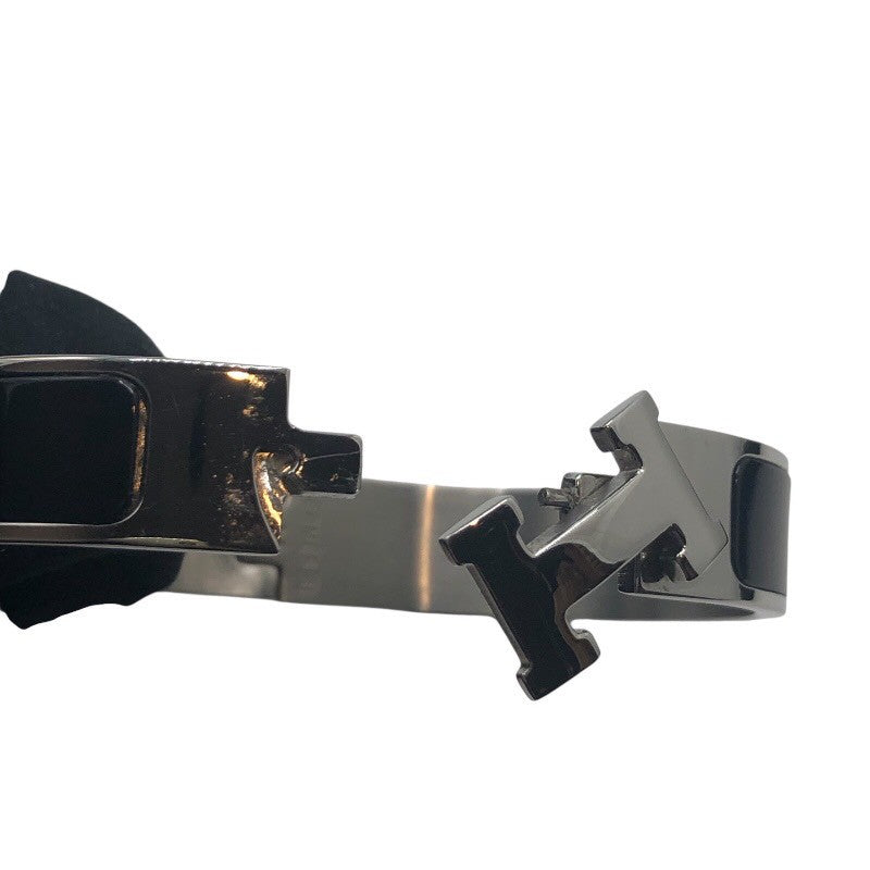 エルメス HERMES クリッククラックPM ブラック/SV エナメル・メタル アクセサリー