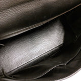 エルメス HERMES ケリー40 〇Ｓ刻印 ブラック×ゴールド金具 アルデンヌ レディース ハンドバッグ