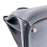 エルメス HERMES ケリー40 〇Ｓ刻印 ブラック×ゴールド金具 アルデンヌ レディース ハンドバッグ