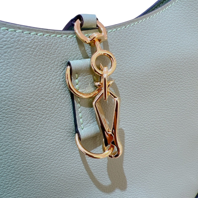 エルメス HERMES トリムデュオ24 Z刻印 ヴェールクリケット/ゴールド金具 エヴァーカラー レディース ショルダーバッグ