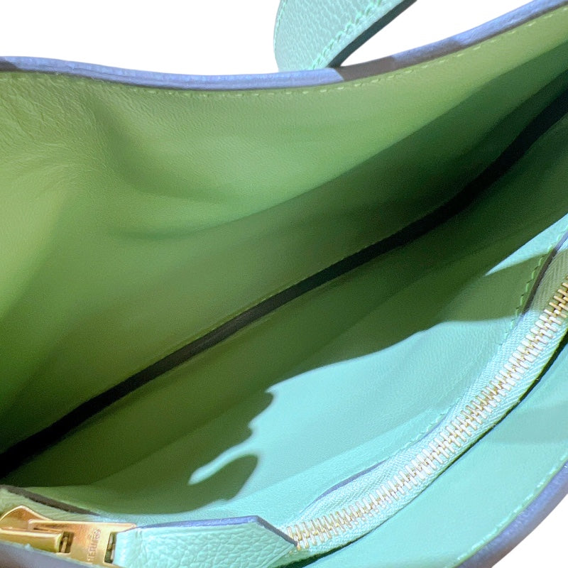 エルメス HERMES トリムデュオ24 Z刻印 ヴェールクリケット/ゴールド金具 エヴァーカラー レディース ショルダーバッグ