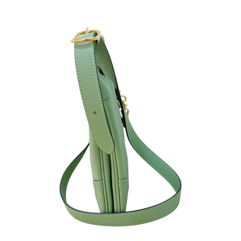 エルメス HERMES トリムデュオ24 Z刻印 ヴェールクリケット/ゴールド金具 エヴァーカラー レディース ショルダーバッグ