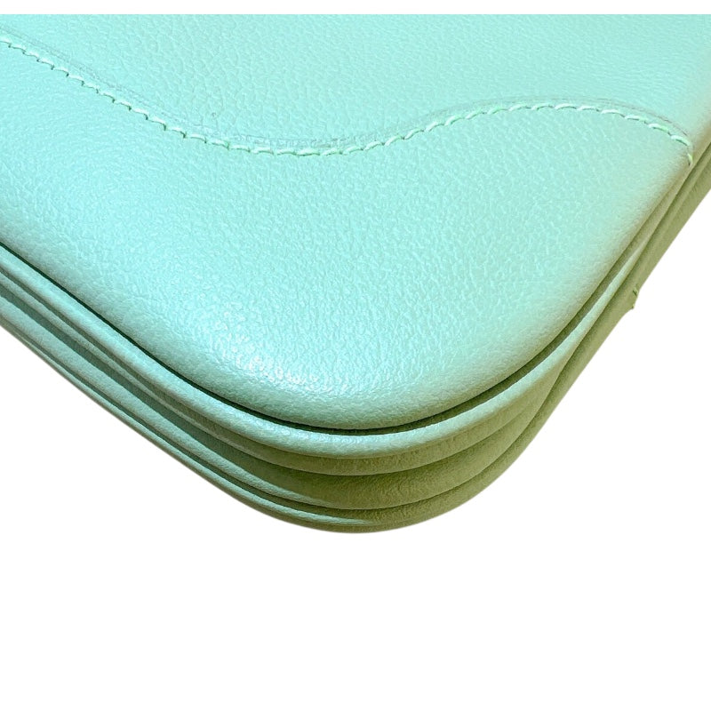 エルメス HERMES トリムデュオ24 Z刻印 ヴェールクリケット/ゴールド金具 エヴァーカラー レディース ショルダーバッグ