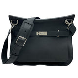 エルメス HERMES ジプシエール34 □N刻印 ブラック/SV金具 トリヨンクレマンス レディース ショルダーバッグ