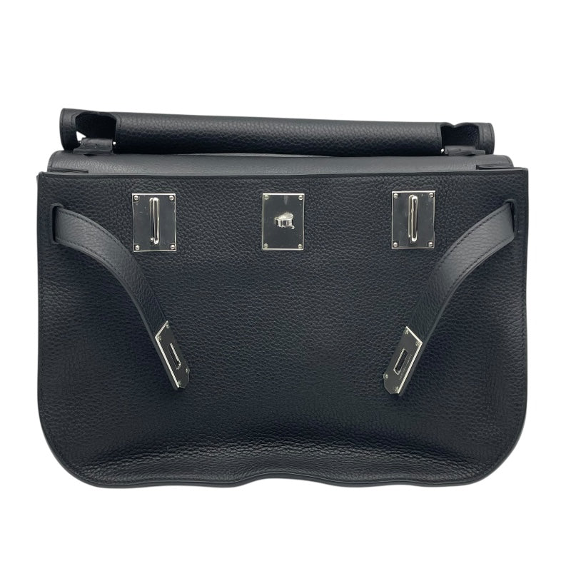 エルメス HERMES ジプシエール37 □N刻印 ブラック/SV金具 トリヨン
