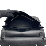 エルメス HERMES ジプシエール34 □N刻印 ブラック/SV金具 トリヨンクレマンス レディース ショルダーバッグ