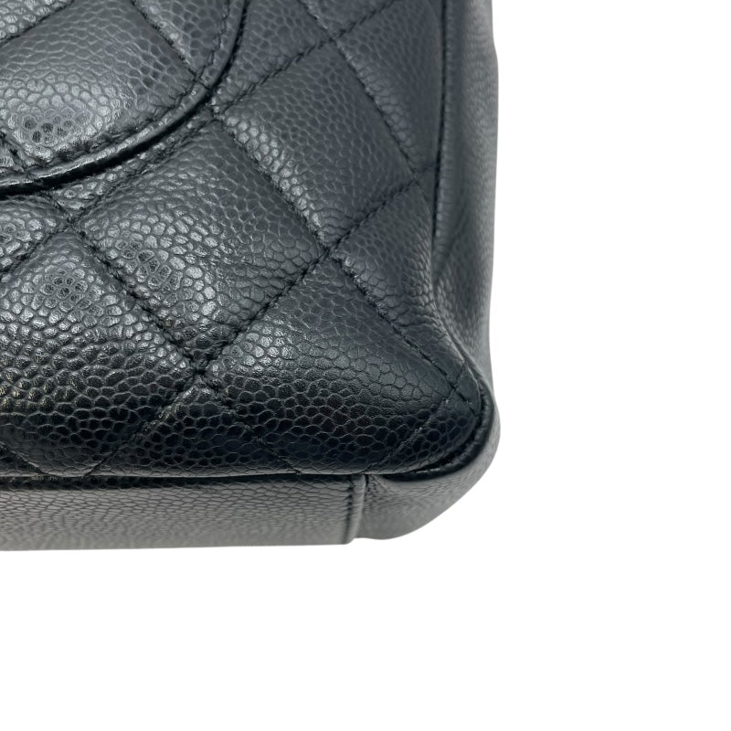 シャネル CHANEL PSTチェーントートバッグ A50994 14番台 ブラック GD金具 キャビアスキン レディース トートバッグ