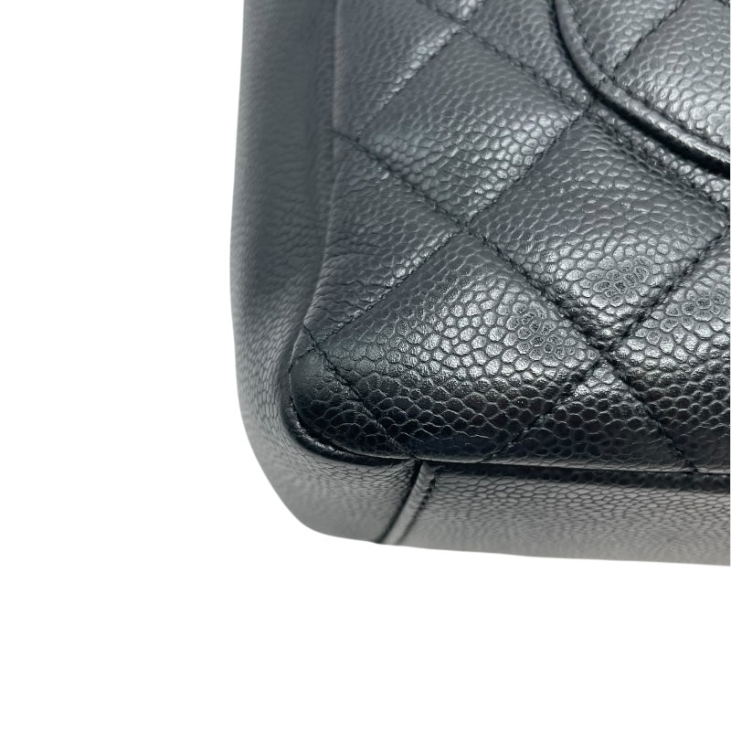 シャネル CHANEL PSTチェーントートバッグ A50994 14番台 ブラック GD金具 キャビアスキン レディース トートバッグ