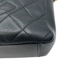 シャネル CHANEL PSTチェーントートバッグ A50994 14番台 ブラック GD金具 キャビアスキン レディース トートバッグ