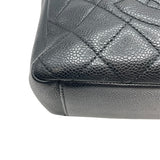 シャネル CHANEL PSTチェーントートバッグ A50994 14番台 ブラック GD金具 キャビアスキン レディース トートバッグ