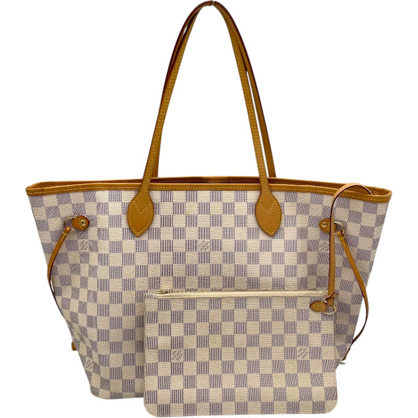 ルイ・ヴィトン LOUIS VUITTON ネヴァーフルMM N41361 ダミエ・アズール ダミエ・アズール レディース トートバッグ