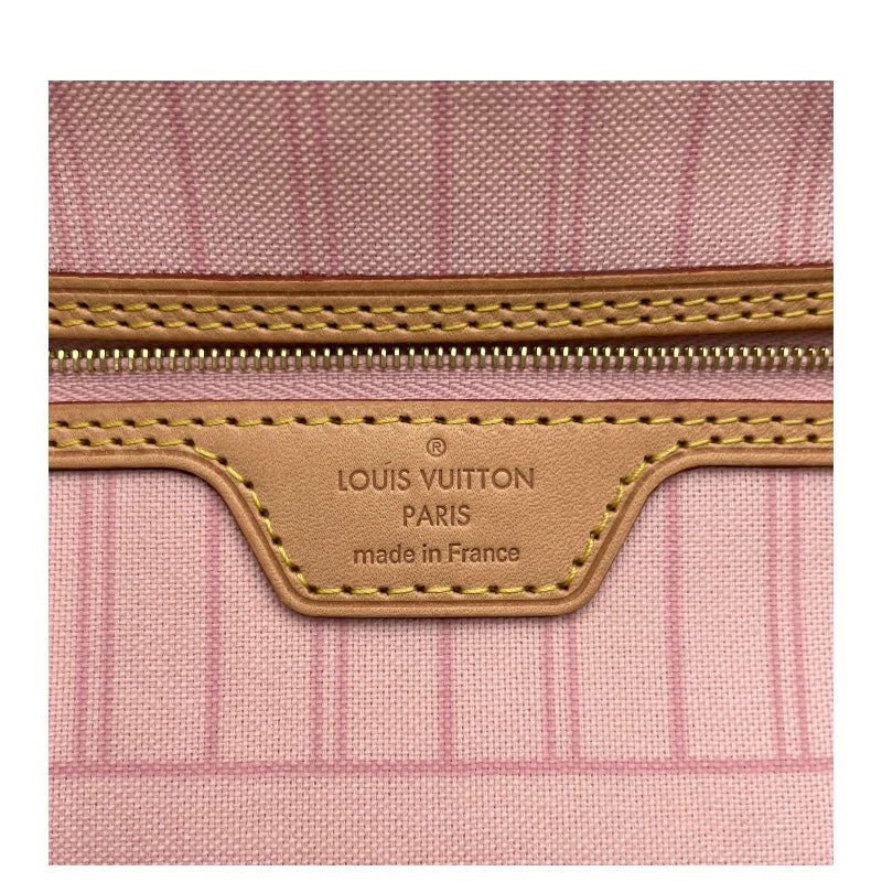 ルイ・ヴィトン LOUIS VUITTON ネヴァーフルMM N41605 ホワイト ダミエ・アズール キャンバス レディース トートバッグ