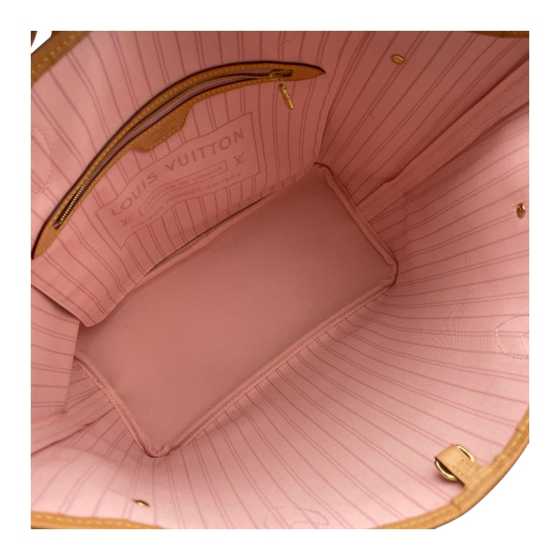 ルイ・ヴィトン LOUIS VUITTON ネヴァーフルMM N41605 ホワイト ダミエ・アズール キャンバス レディース トートバッグ