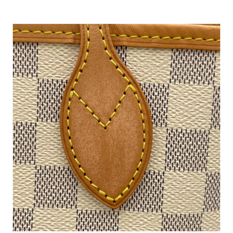 ルイ・ヴィトン LOUIS VUITTON ネヴァーフルMM N41605 ホワイト ダミエ・アズール キャンバス レディース トートバッグ