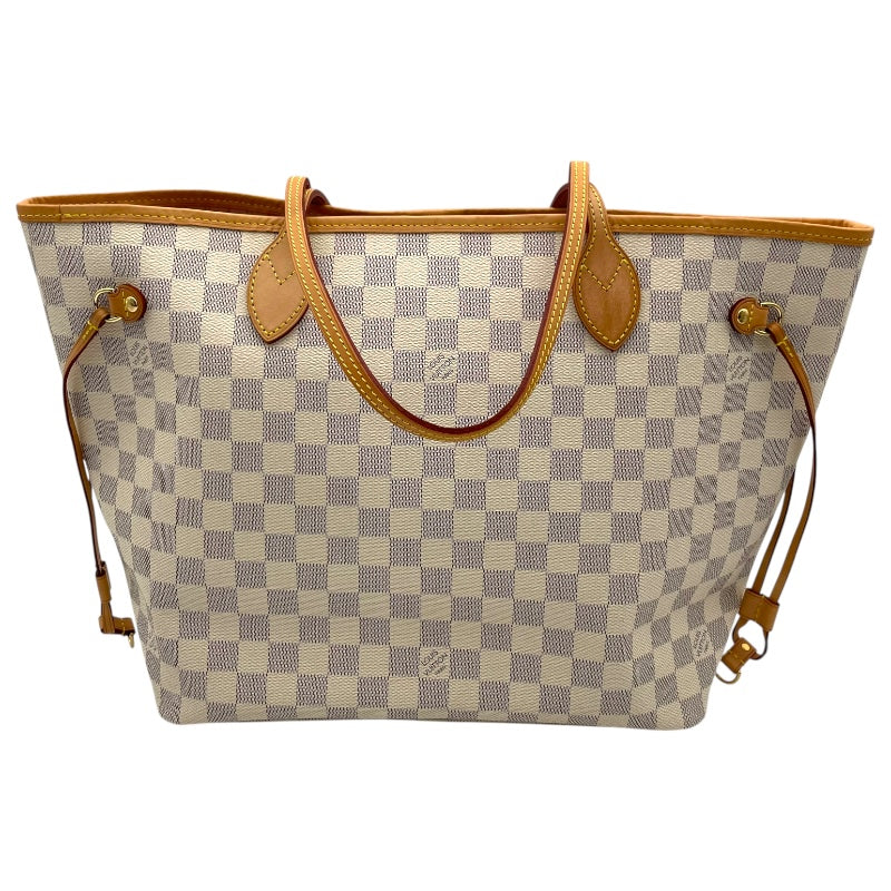 ルイ・ヴィトン LOUIS VUITTON ネヴァーフルMM N41605 ホワイト ダミエ・アズール キャンバス レディース トートバッグ