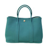 エルメス HERMES ガーデンパーティーTPM D刻印 （2019年製） マラカイト シルバー金具 ネゴンダ レディース ハンドバッグ