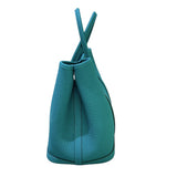 エルメス HERMES ガーデンパーティーTPM D刻印 （2019年製） マラカイト シルバー金具 ネゴンダ レディース ハンドバッグ