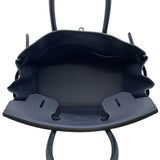 エルメス HERMES バーキン30 Y刻 ブルーニュイ SV金具 トゴ レディース ハンドバッグ