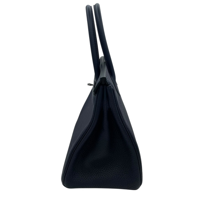 エルメス HERMES バーキン30 Y刻 ブルーニュイ SV金具 トゴ レディース ハンドバッグ