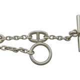 エルメス HERMES シェーヌダンクルファランドール ロングネックレス シルバー Ag925 ジュエリー