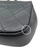 シャネル CHANEL マトラッセトップハンドルミニ AS1357 28番台 ブラック GD金具 ラム レディース ハンドバッグ