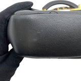 シャネル CHANEL マトラッセトップハンドルミニ AS1357 28番台 ブラック GD金具 ラム レディース ハンドバッグ