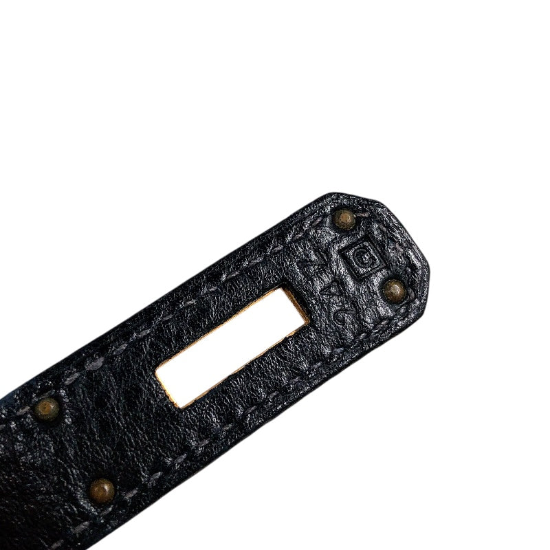 エルメス HERMES バーキン40 □C刻印 (1999年製) ブルーインディゴ　ゴールド金具 トゴ レディース ハンドバッグ